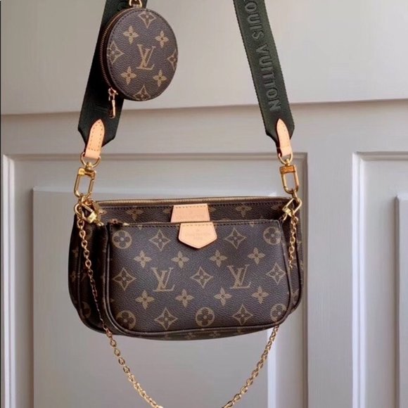 LV Pochette Accessories CrossBody Green - Picture 2 of 13